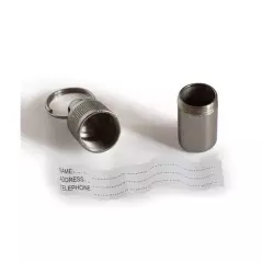 Pandantiv zgarda tip capsula pentru date de identificare