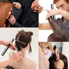 Set pentru frizerie si coafor, 10 piese, Gonga®