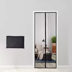 Plasa usa cu inchidere magnetica pentru insecte, dimensiuni 100x210cm, Gonga®