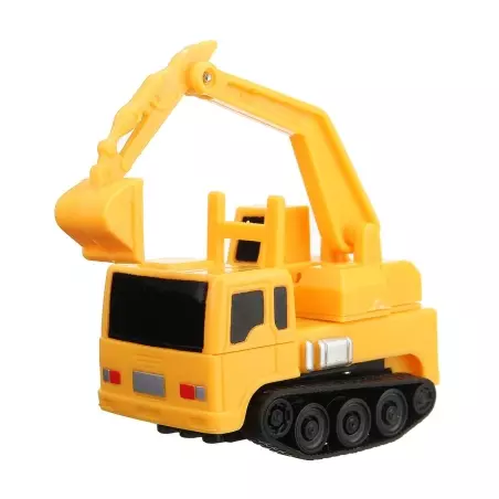 Masinuta de jucarie cu inductie, tip excavator, urmareste linia trasata cu marker-ul, Gonga®