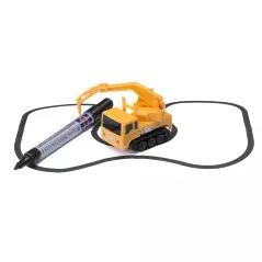 Masinuta de jucarie cu inductie, tip excavator, urmareste linia trasata cu marker-ul, Gonga®