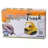 Masinuta de jucarie cu inductie, tip excavator, urmareste linia trasata cu marker-ul, Gonga®