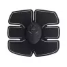 Set electrostimulare, pentru brate si abdomen, portabil, negru, Gonga®