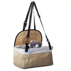 Geanta pentru transport catei, pisici, animale de companie, impermeabil,pentru talie mica  3 in 1, multifunctionala, Gonga®