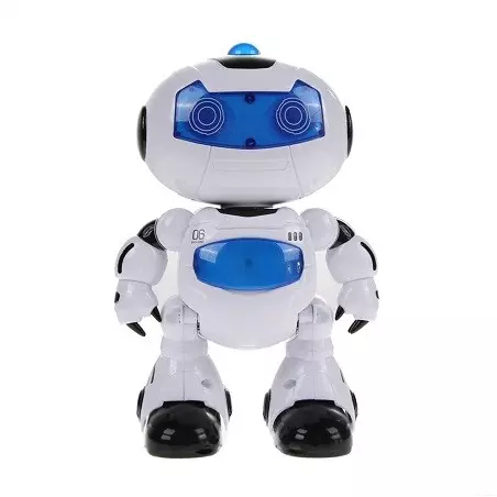 Robot interactiv cu telecomanda, albastru