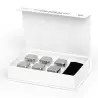 Set 6 cuburi pentru racire bauturi, din otel inoxidabil, Gonga®