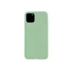 Husa de protectie din silicon, iPhone 11 Pro, verde masliniu