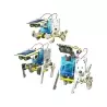 Kit de constructie pentru copii, robot solar, 14 in 1, Gonga®