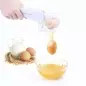 Spargator cu functie de separator oua, alb