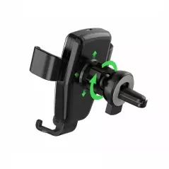 Incarcator auto universal, wireless, antisoc, antialunecare, rotire 360 °, Gonga®