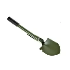Mini lopata pliabila cu tarnacop, 41.5 cm, verde