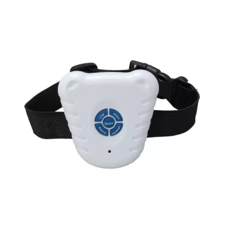 Zgarda de dresaj cu ultrasunete pentru caini, alb,Gonga®