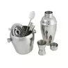 Set pentru cocktail si bauturi, inox, 6 piese, Gonga®