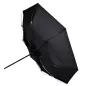 Umbrela cu inchidere automata, 110 cm, negru