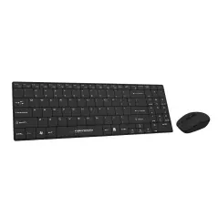 Kit tastatura si mouse Wireless Esperanza Liberty, negru