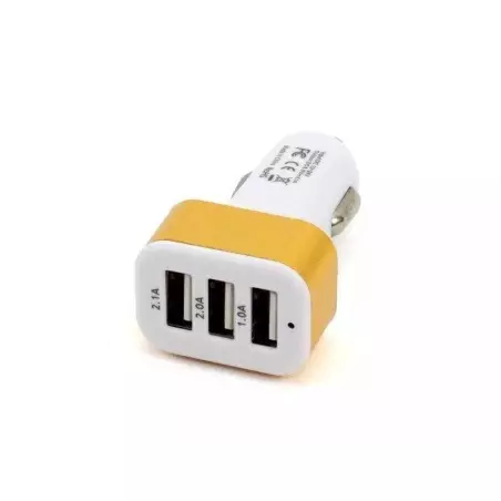 Incarcator auto cu 3 porturi USB, Gonga®