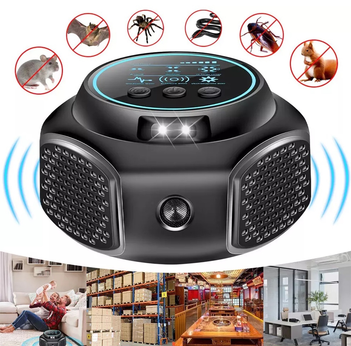 Aparat%20ultrasunete%20Duo%20Pest%20Repeller,%204%20moduri,%20lumina%20stroboscopic%C4%83,%20anti roz%C4%83toare%20%C8%99i%20insecte,%20360%C2%B0,%20Gonga%C2%AE2